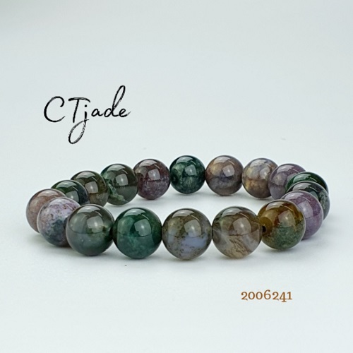  2006241 Trang Sức Phong Thủy Hộ Mệnh Bình An - Chuỗi Tay Đá Thạch Tủy India Agate - Saigonistar